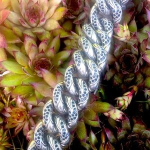 St John Swarovski Crystal Chain Link Bracelet